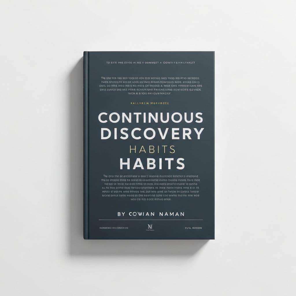 Continuous Discovery Habits book cover